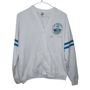 Vintage San Francisco Sweatshirt Cardigan Made in USA - Adult Size L